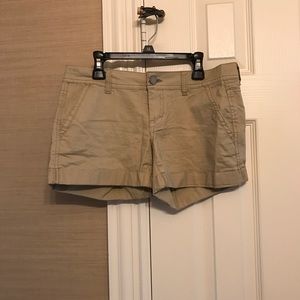 Khaki chino shorts